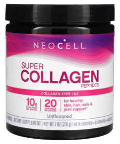 NeoCell, Super Collagen Peptides, Unflavored, 7 oz (200 g)
